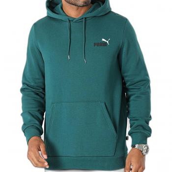 Puma Felpa Con Cappuccio Essential+ Verde Taglia S
