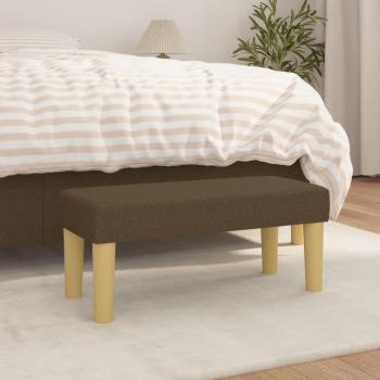 Salon Ottoman Marron Foncé – 70×30×30 cm