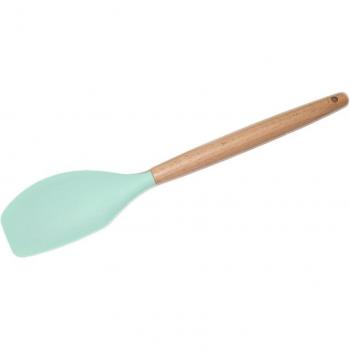 Silicone Kitchen Utensil with Wooden Handle