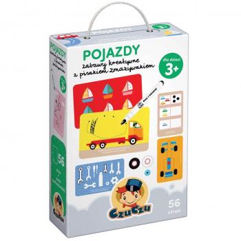 Czuczu Pojazdy. Zabawy kreatywne z psiakiem