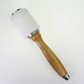 DIY Leather Craft Nylon Hammer with Wood Grip