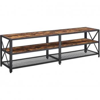 Estructura de Acero para TV de 75 y Mesa de Salón