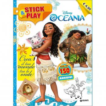 Oceania. Crea il tuo mondo tra le onde. Stick & play. Con Adesivi