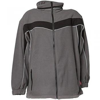 Planam Plaline Fleecejacke XS schiefer/schwarz