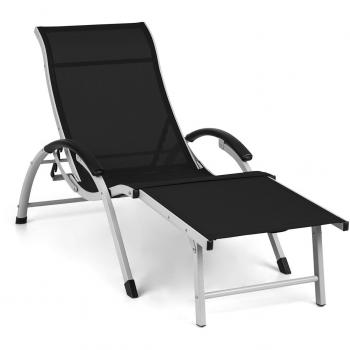 Lettino Prendisole Blumfeldt Sunnyvale in Alluminio con 4 Posti