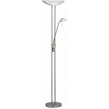 Baya Floor Lamp in Matt Nickel