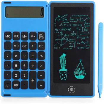 Bloc de Tinta Virtual 6 LCD con Lápiz y Protección de Borrado