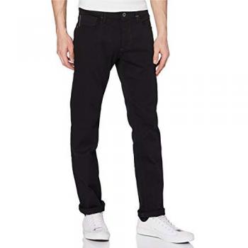 Camel active Herren Jeans Schwarz Baumwoll-Stretch