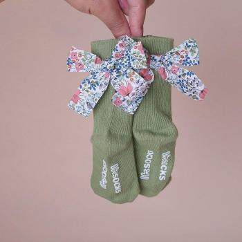 Bowkont Femmes & Hommes Bébé Chaussettes Flore à Antidérapant