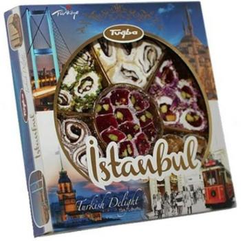Turkish Delight Assortment in Metal Box 430g