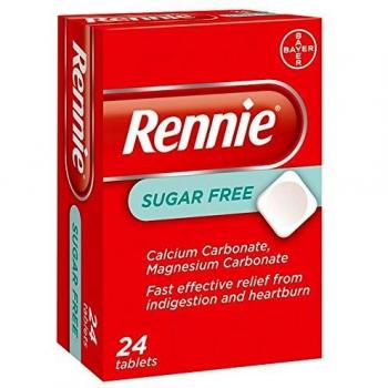 Rennie Sugar Free 12 Tablets