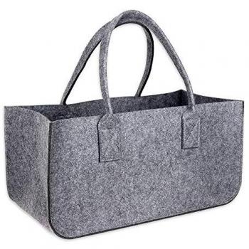 Schramm Holzkorb Filztasche