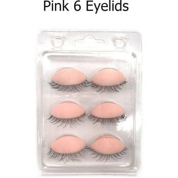 Silicone Practice Head for Makeup and Eyelash Application