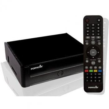 Poppstar MS40 MediaPlayer 4K‑Qualität – Android, H.264, MKV & LAN