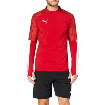 Camisole Veste Puma Cup Training à Zip 1/4 – Chili Pepper Rouge, M