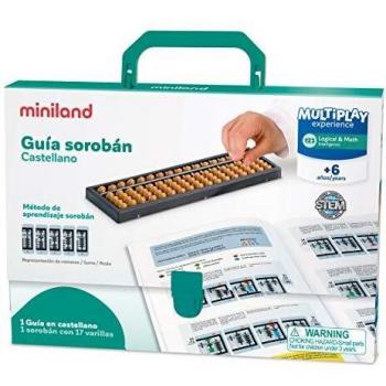 Miniland Set guía Sorobán y ábaco japonés