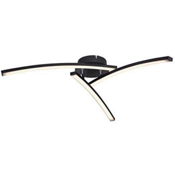 Lighting CCT LED Deckenleuchte Tansy I Ø 60 cm schwarz