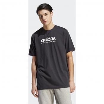 Camiseta Adidas para hombre, diseño All SZN, color negro