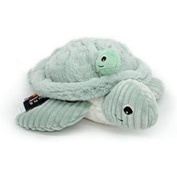 Peluche Ptipotos tortue maman bébé menthe