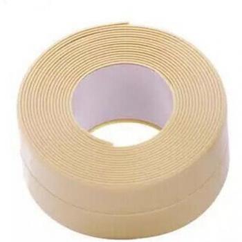 Bandage anti‑gouttes PVC blanc – adhésif mural pour évier et baignoire
