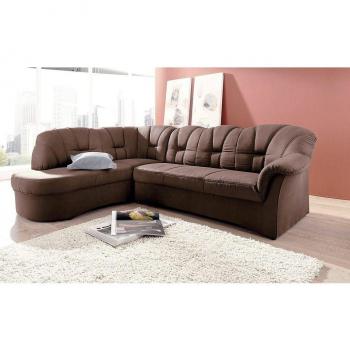 DOMO collection Ecksofa »Papenburg«, vielseitige L-Form mit Ottomane
