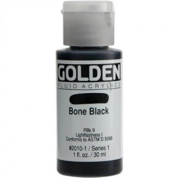 Golden Acrylic Paint 30ml Bone Black