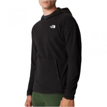 Hoodie Polar Glaciar Negro M100 North Face