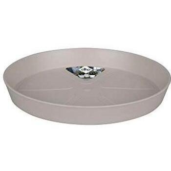 Vaso di supporto Elho 24 cm – Forma rotonda, tonalità grigio calmo