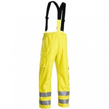 BLÅKLADER Flammschutz Regenhose, Hochsichtbar, Gelb, XXL