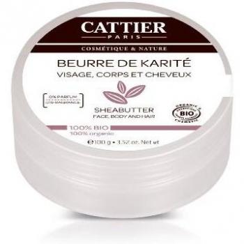 Cattier Beurre de Karité 100% Biologique