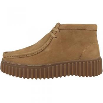 Clarks Shoes Scarpe Torhill Moss Light Tan Nubuck EU 38
