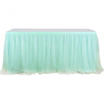 Tulle Table Skirt for Birthday Parties