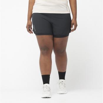 Salomon Short Donna 2 in 1 Nero