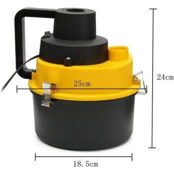 Turbo 12V Handheld Vacuum Cleaner for Car and Shop JLD