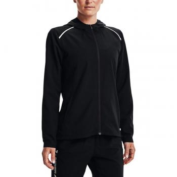 Under Armour Storm Women Black Hooded Jacket Medium