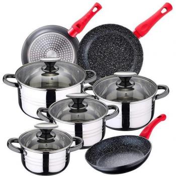Batería de cocina San Ignacio Energy con sartenes de 20/24/28 cm