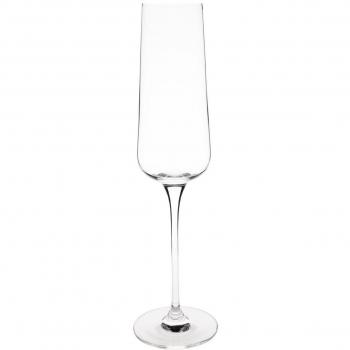 Olympia Crystal Claro Angular Champagne Flute One Piece