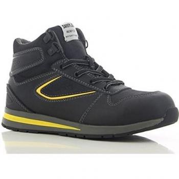 Unisex Sicherheits‑Jogger Bau­schuh, Schwarz, EU L
