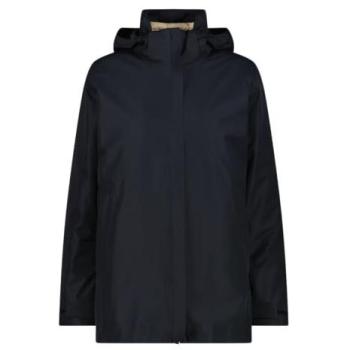 CMP Damenjacke mit abnehmbarer Innenjacke, schwarz