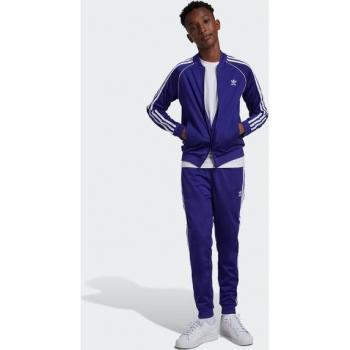 Giacca da Tuta Adidas Superstar Unisex Viola 13-14 Anni