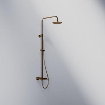 Set Doccia Termostatico 250 Steinberg, Oro Rosa, 20 cm