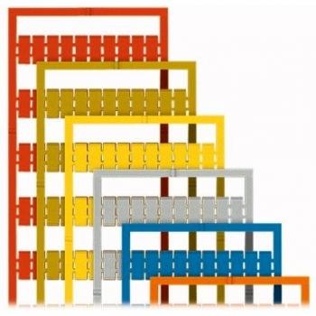 Wago Bezeichnungskarten‑Set (Blau) – 5 Stück, inkl. Gehäuse
