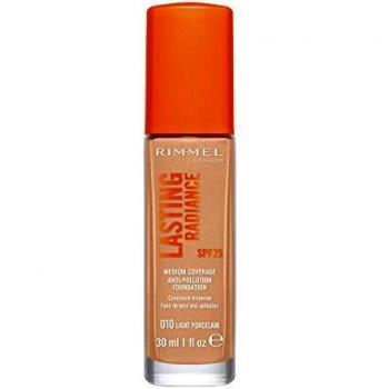 Rimmel Lasting Radiance Foundation, SPF 25, 010 Light Porcelain