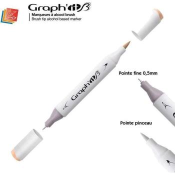Alkoholbasierter Hellkaramell-Pinselmarker Graph'It 4170