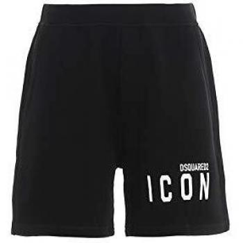 Dsquared2 Men's Black Logo Shorts