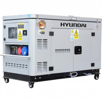 Generador hyundai dhy12000xse-t diésel de 9000 w