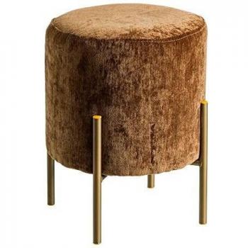 Pouf Salotto Marrone Bretagna