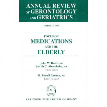 Vitalsource Technologies, Inc. Annual Review Of Gerontology And Geriatrics, Volume 12, 1992