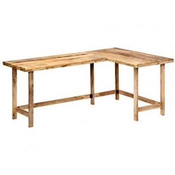 Solid Mango Wood 180x120x76 cm Desk by vidaXL