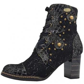Laura Vita Stiefelette Schwarz